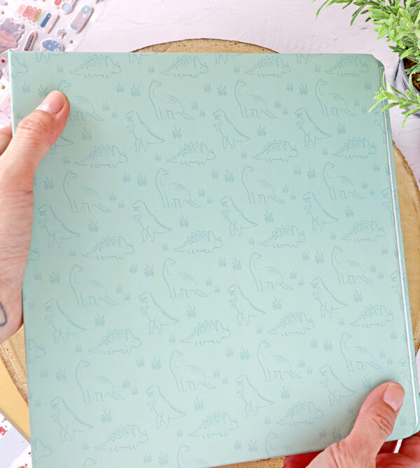 Carpeta 6x8" Dinos de Lora Bailora