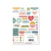 Chipboard Little M de Lora Bailora