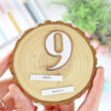 Chipboard Números con foil Baby M de Lora Bailora - Imagen 3