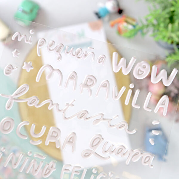 Puffys Lettering de Little M de Lora Bailora - Imagen 4