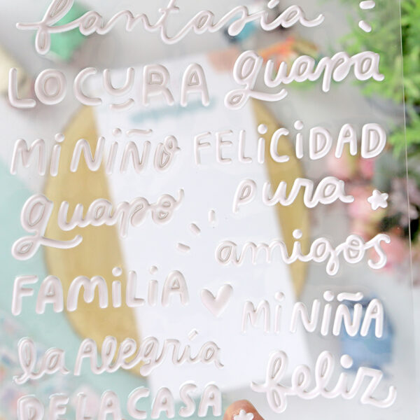Puffys Lettering de Little M de Lora Bailora - Imagen 5