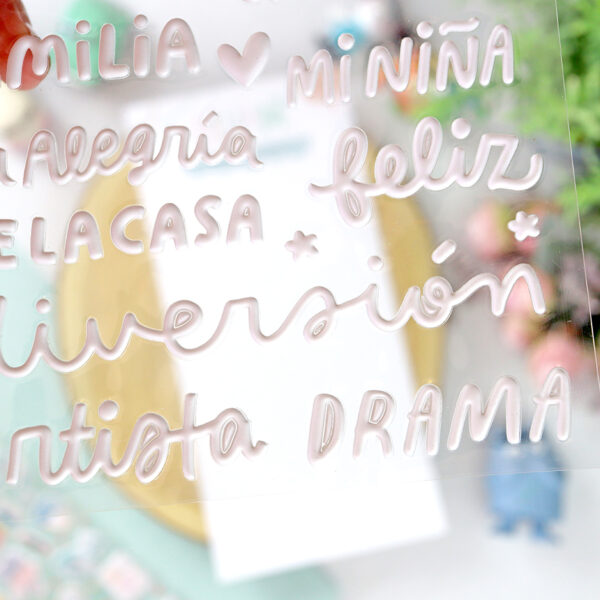 Puffys Lettering de Little M de Lora Bailora - Imagen 6