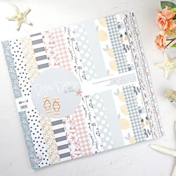 Kit papeles coordinados Verano | Rita's Diary