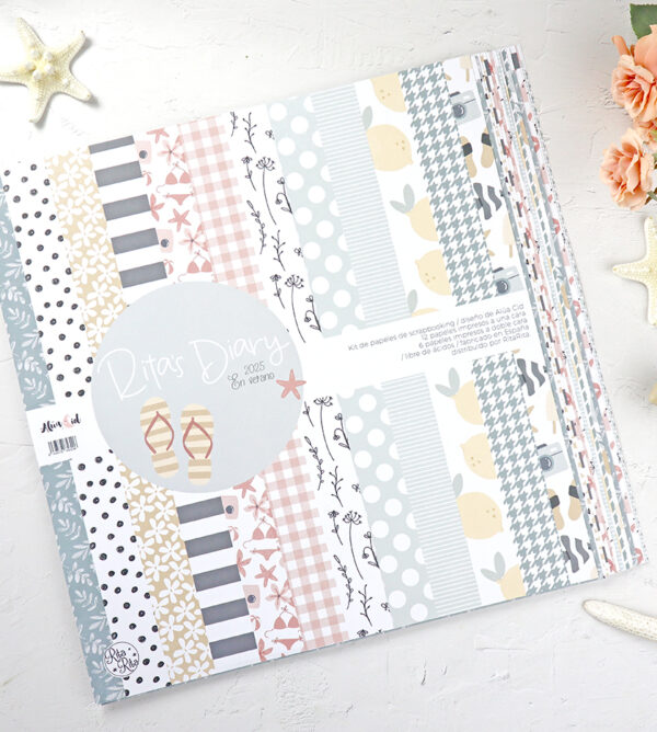 Kit papeles coordinados Verano | Rita's Diary