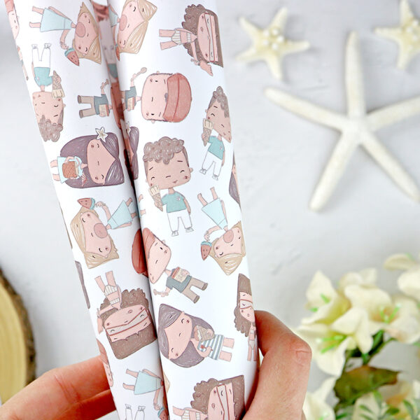 Papel laminado Popurrí Hawaii | Colección Hawaii de Alúa Cid - Imagen 2