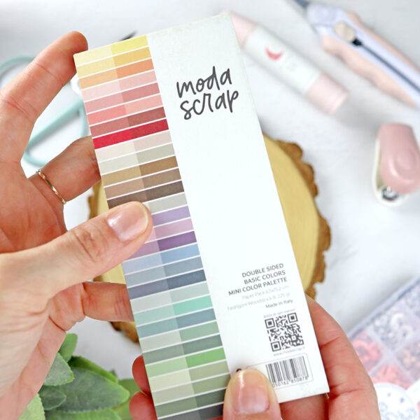 Mini paleta de colores basicos, de ModaScrap