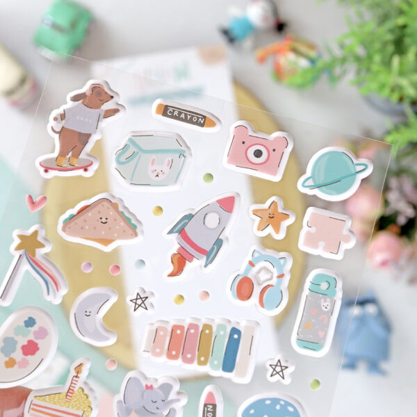 Puffys Ilustraciones de Little M de Lora Bailora - Imagen 5