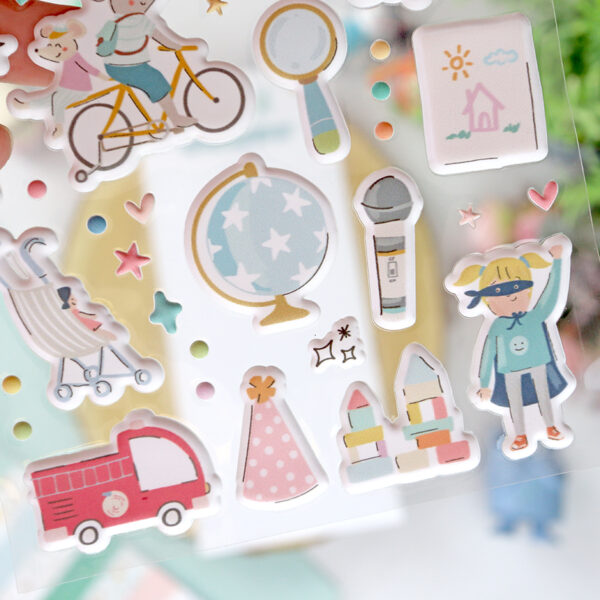 Puffys Ilustraciones de Little M de Lora Bailora - Imagen 3