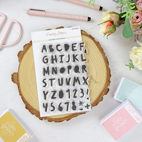 Set de sellos Abc Little M, de Lora Bailora (copia)