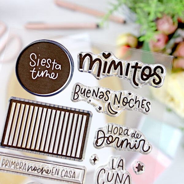 Set de sellos Dulces sueños, de Lora Bailora - Imagen 3