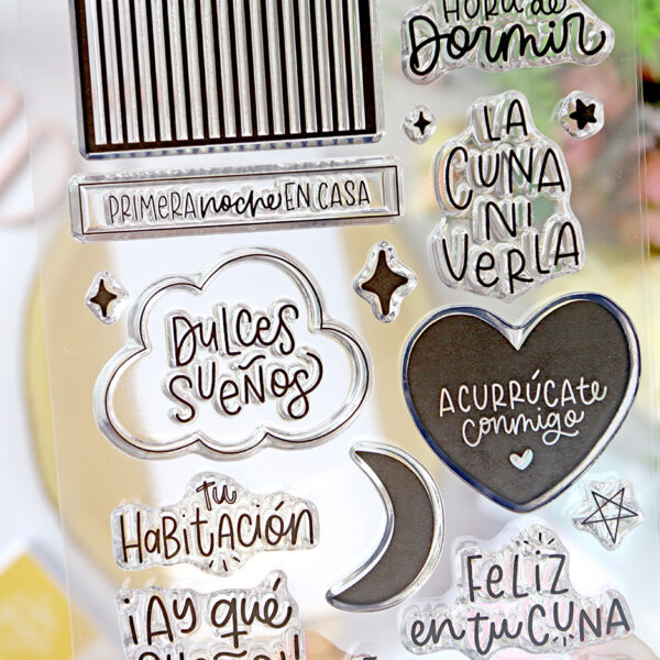 Set de sellos Dulces sueños, de Lora Bailora - Imagen 4