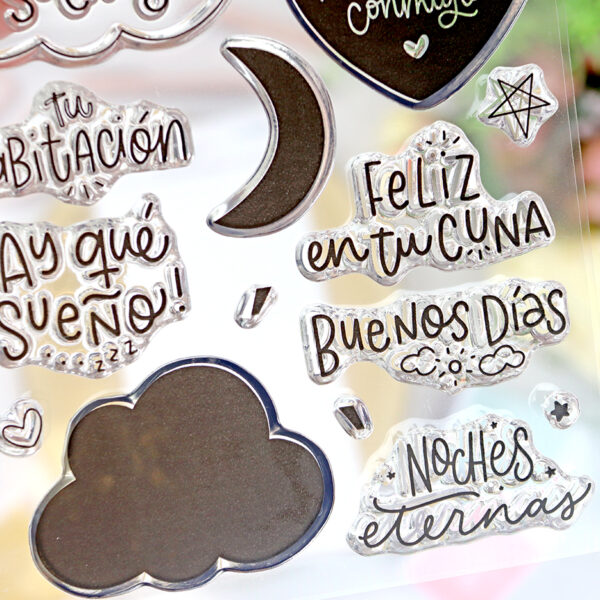 Set de sellos Dulces sueños, de Lora Bailora - Imagen 5