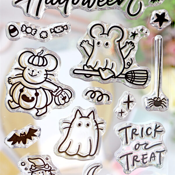 Set de sellos Halloween by Mandie Kuo, de Lora Bailora - Imagen 4