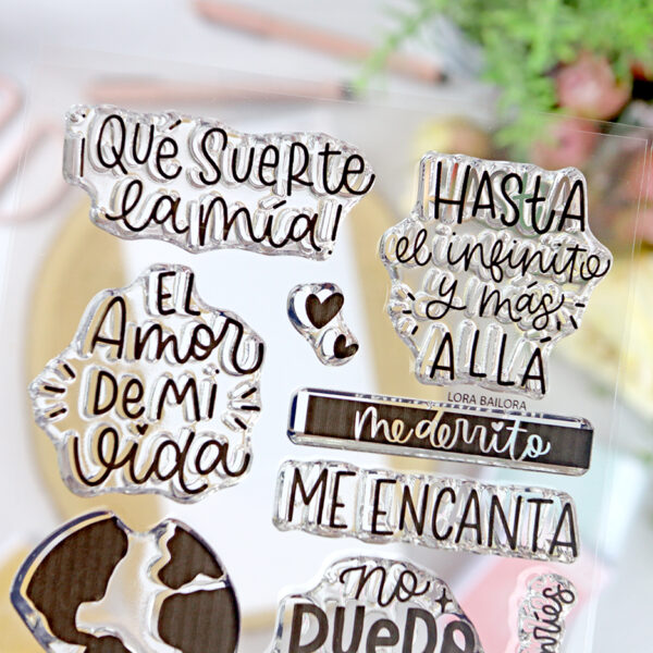 Set de sellos Mi mundo, de Lora Bailora - Imagen 3