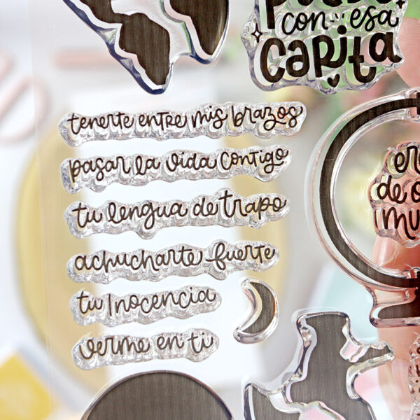 Set de sellos Mi mundo, de Lora Bailora - Imagen 5