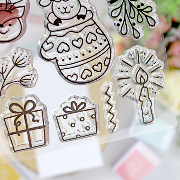 Set de sellos Navidad Cuqui by Mandie Kuo, de Lora Bailora - Imagen 5
