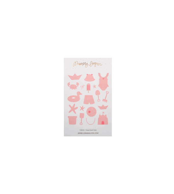 Set de troqueles Beach Baby, de Lora Bailora
