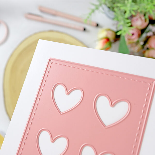 Set de troqueles Corazones 4x6", de Lora Bailora - Imagen 3