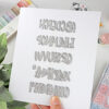 Troquel Tropical Alphabet, de ModaScrap - Imagen 2