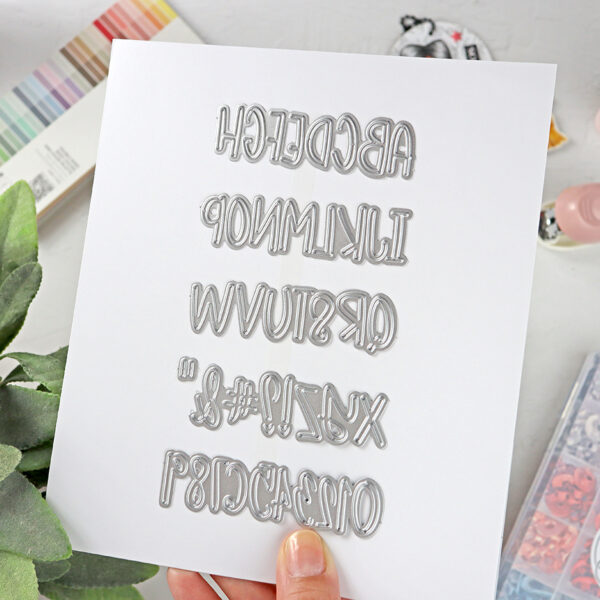 Troquel Tropical Alphabet, de ModaScrap - Imagen 2