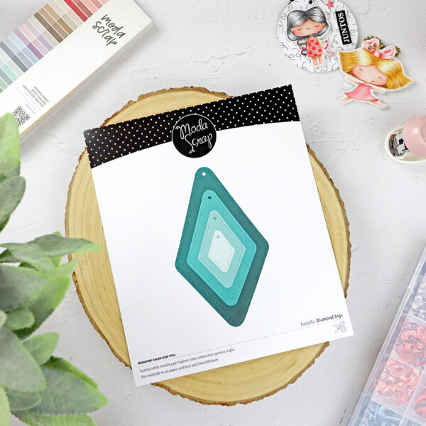 Troquel Diamond Tags, de ModaScrap