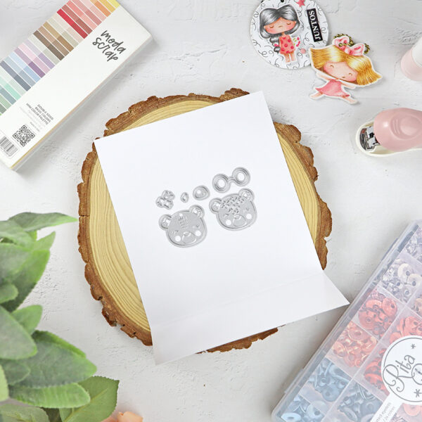 Troquel Leopard & Bear, de ModaScrap - Imagen 3