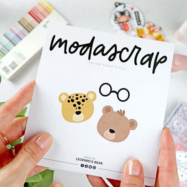 Troquel Leopard & Bear, de ModaScrap - Imagen 4