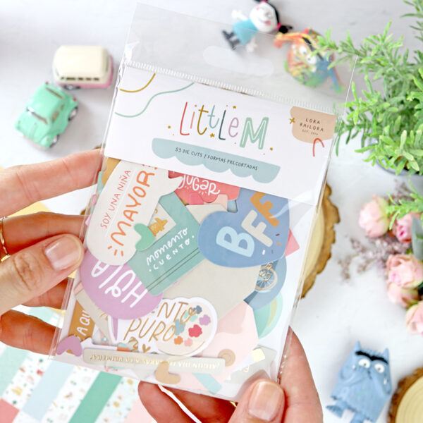 Troquelados con foil Little M de Lora Bailora - Imagen 7
