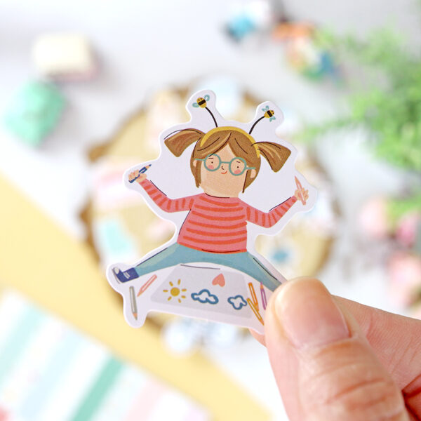 Troquelados Ilustraciones Little M de Lora Bailora - Imagen 4