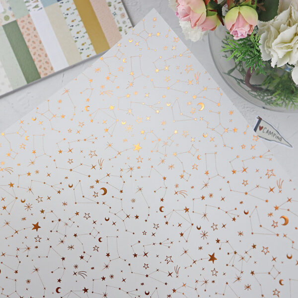 Vellum con foil Perseidas de Lora Bailora - Imagen 2