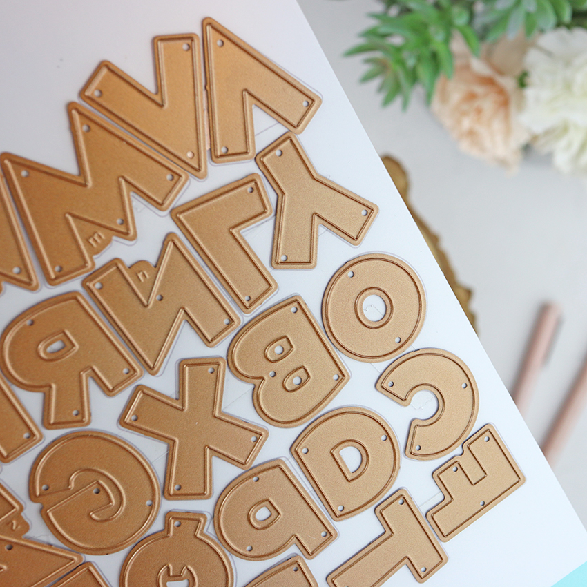 Set de troqueles Classic Mouse Alphabet de Spellbinders - Imagen 3