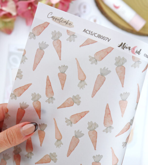Papel vegetal Carrot Cake de Alúa Cid