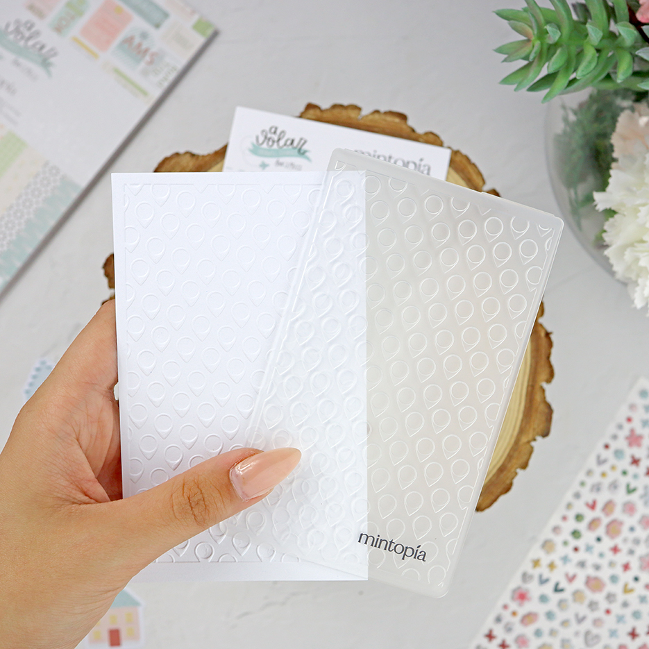 Carpeta de emboss 3x5" Geotags, de Mintopía - Imagen 3