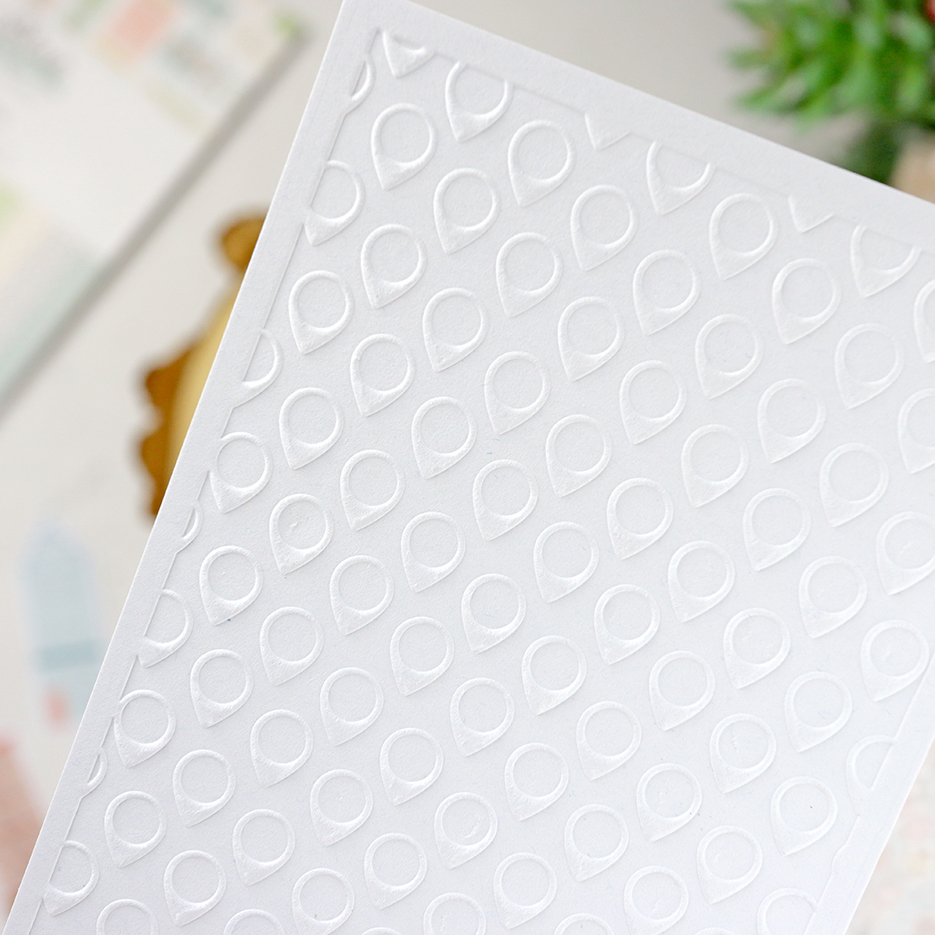 Carpeta de emboss 3x5" Geotags, de Mintopía - Imagen 2