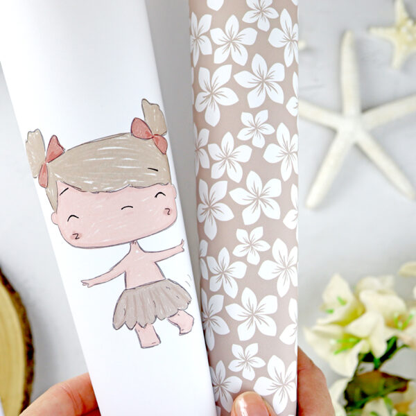 Papel laminado Hawaiana | Colección Hawaii de Alúa Cid