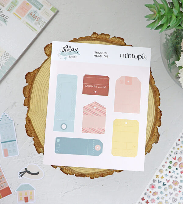 Set de troqueles Etiquetas de Mintopía