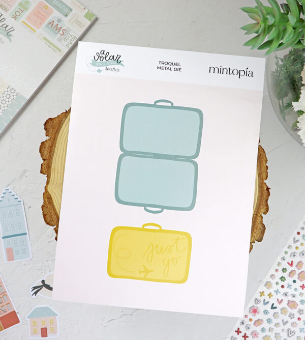 Set de troqueles Maleta de Mintopía