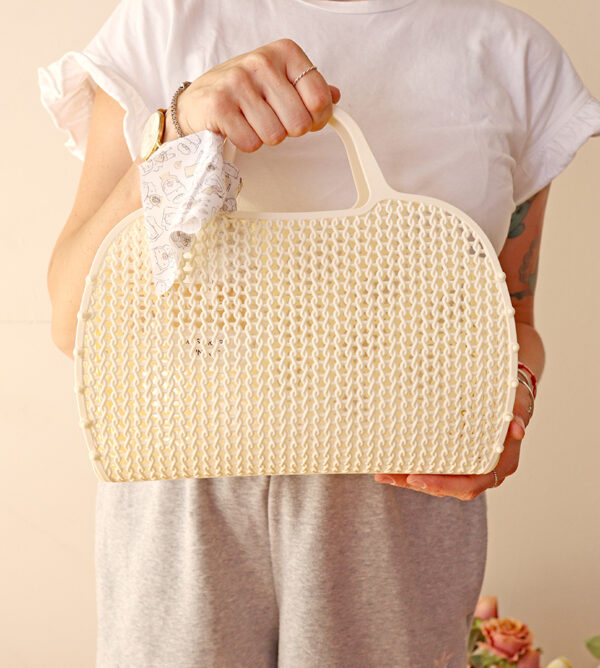 Cesta retro Vainilla, de Monnëka