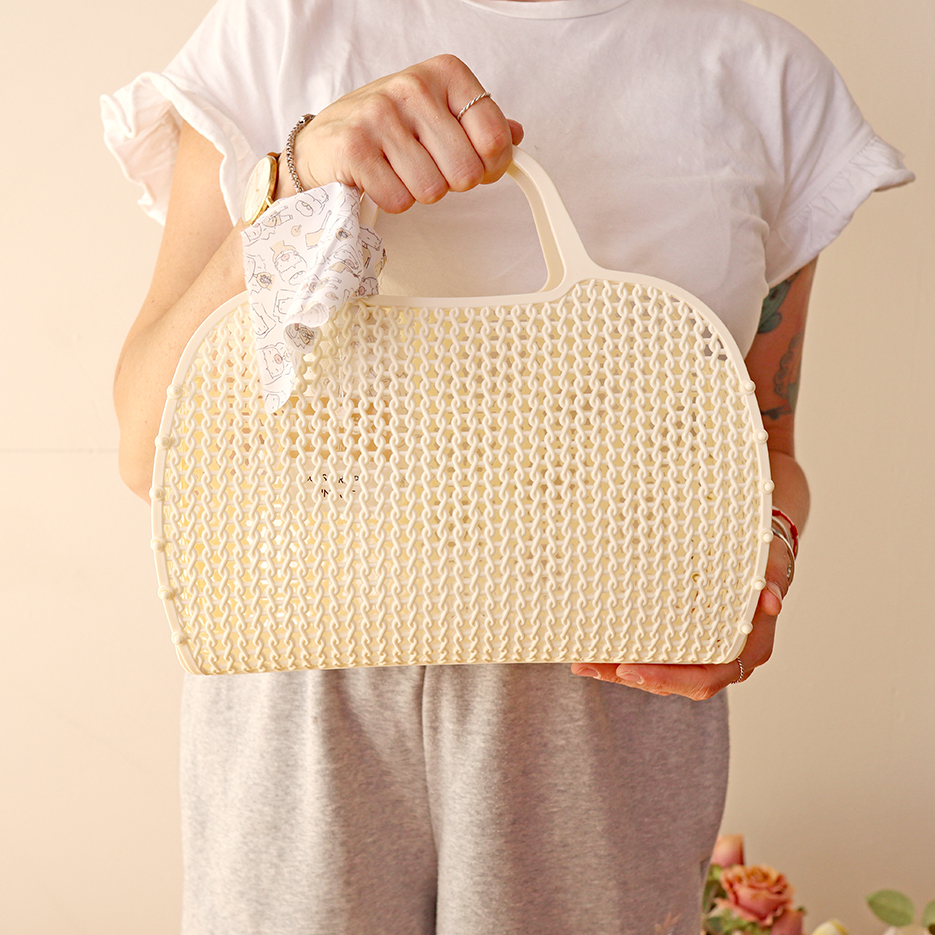 Cesta retro Vainilla, de Monnëka
