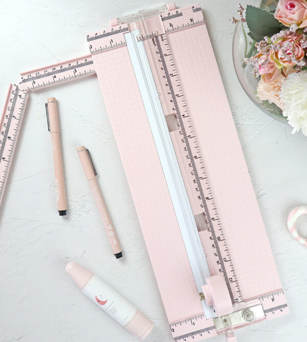 Cizalla rotatoria rosa de EK Tools