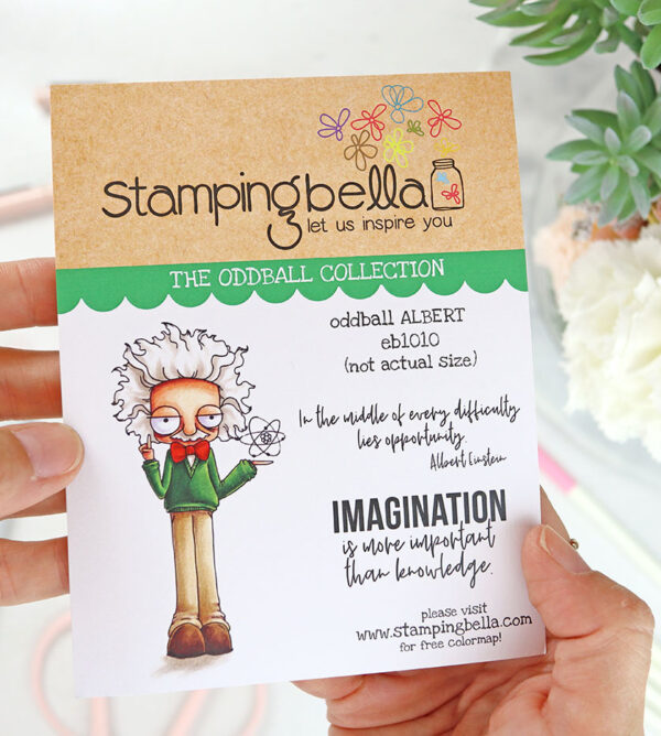 Sello Oddball Albert de Stamping Bella