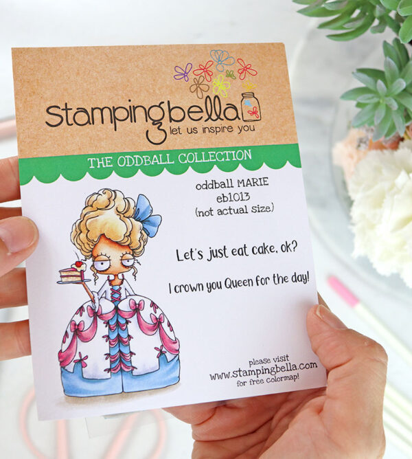 Sello Oddball Marie de Stamping Bella