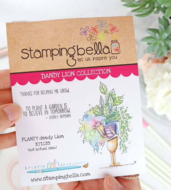 Sello Dandy Lion Planty de Stamping Bella