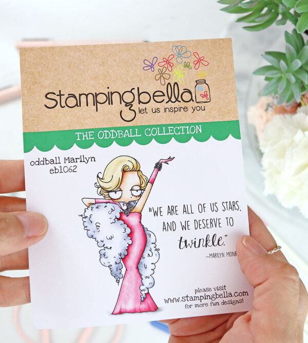 Sello Oddball Marilyn de Stamping Bella