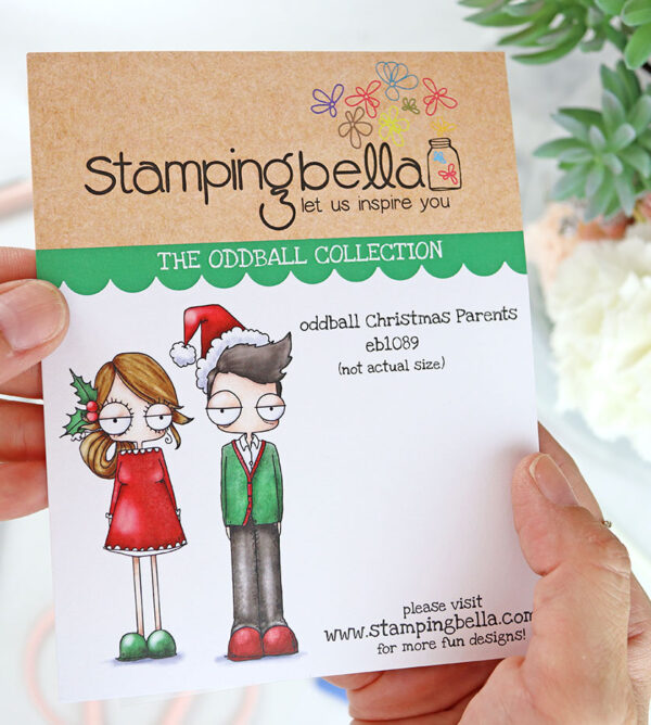 Sello Oddball Christmas Parents de Stamping Bella