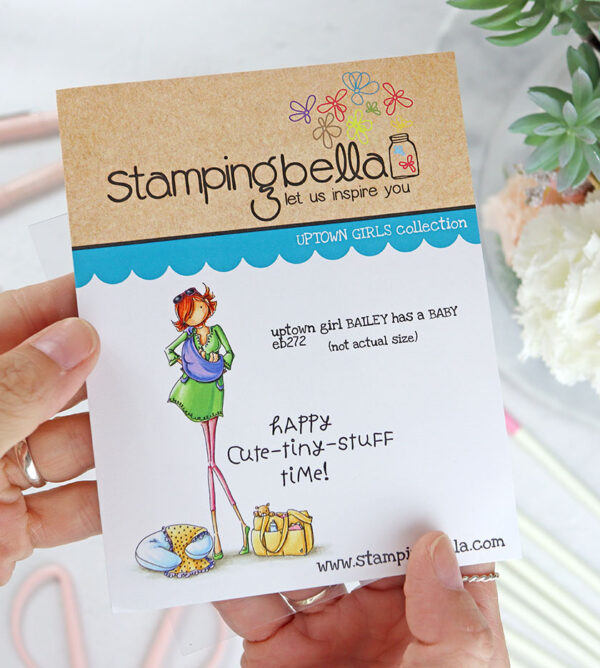 Sello Bailey has a Baby de Stamping Bella