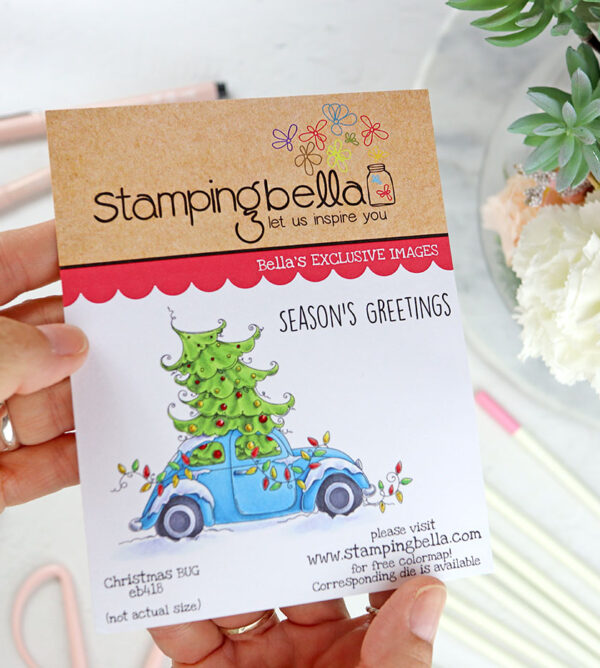 Sello Christmas Bug de Stamping Bella