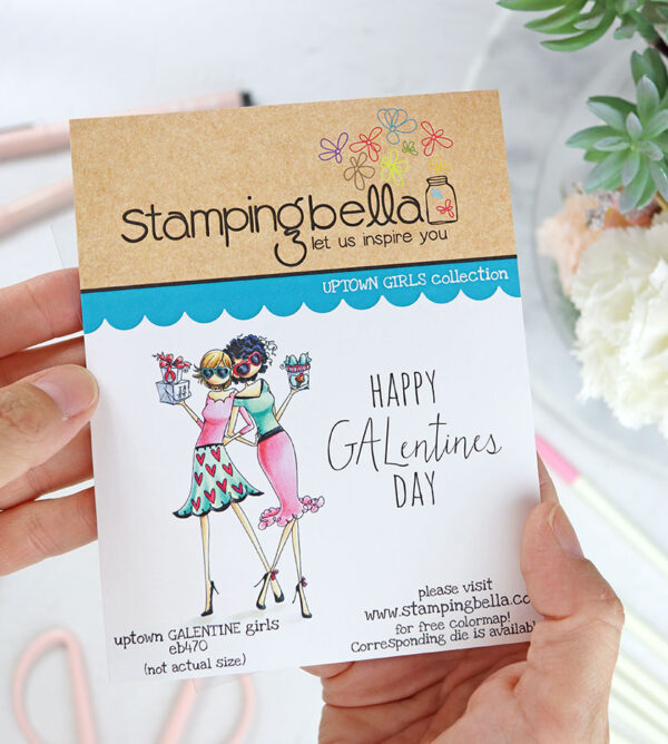 Sello Galentine Girls de Stamping Bella
