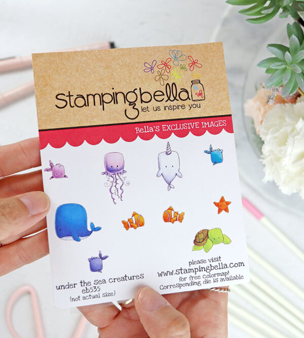 Sello Under the Sea Creatures de Stamping Bella