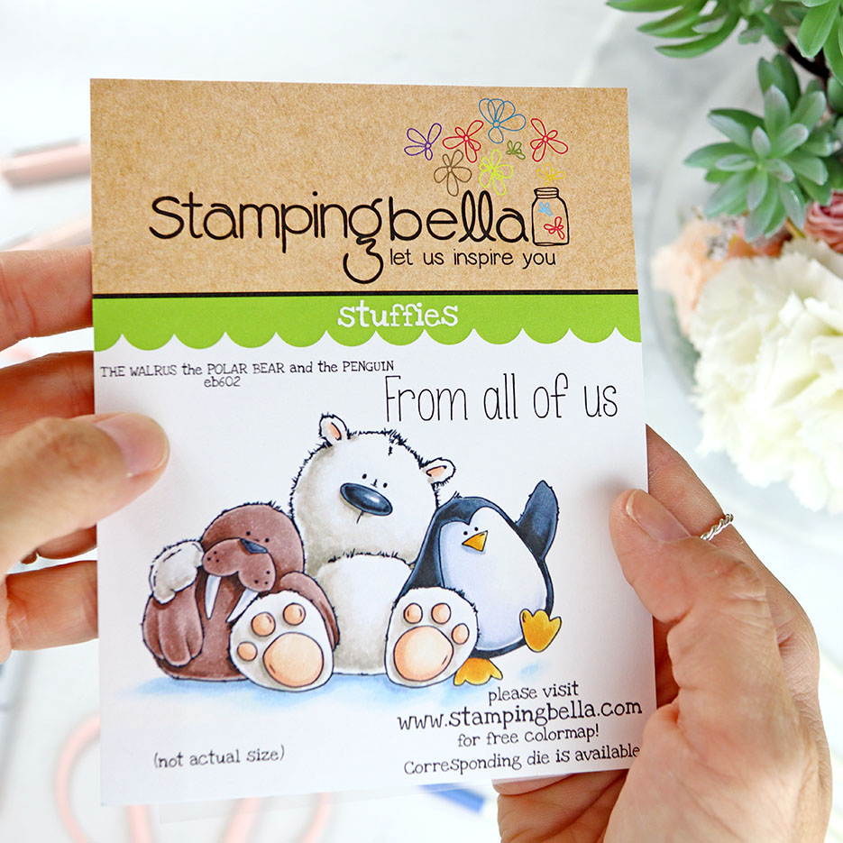 Sello Polar Bear de Stamping Bella